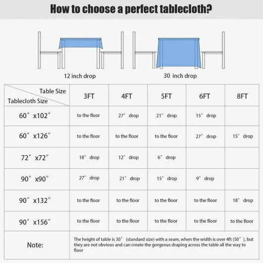 10 pcs 60" x 102" Rectangle Polyester Tablecloth-Black