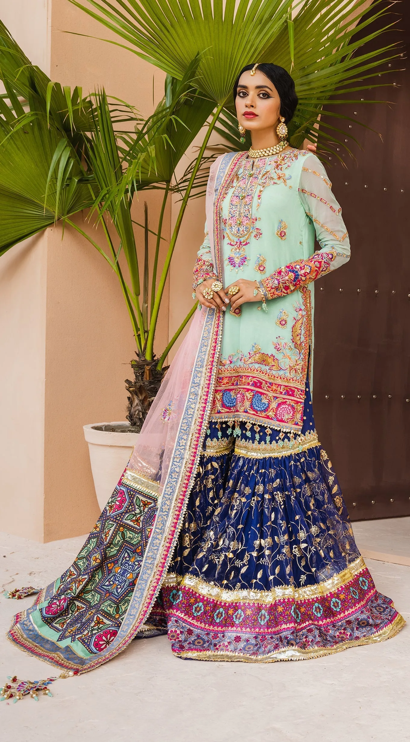 Anaya X Kamiar Rokni · Dhanak Mehndi Collection – NAAZ