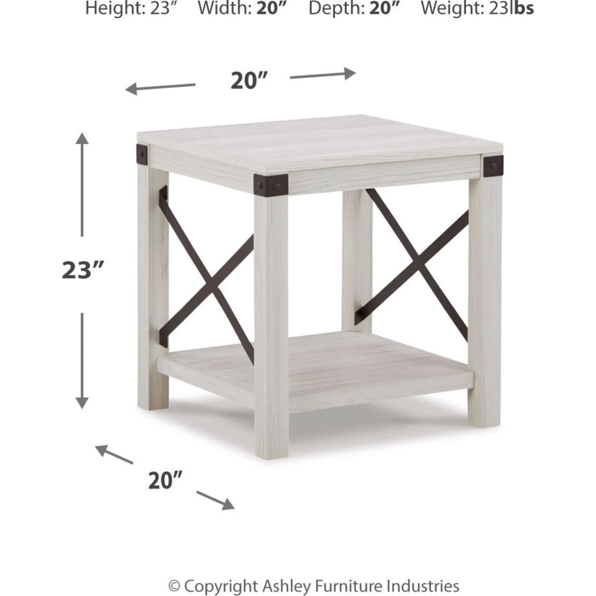 Bayflynn Square End Table