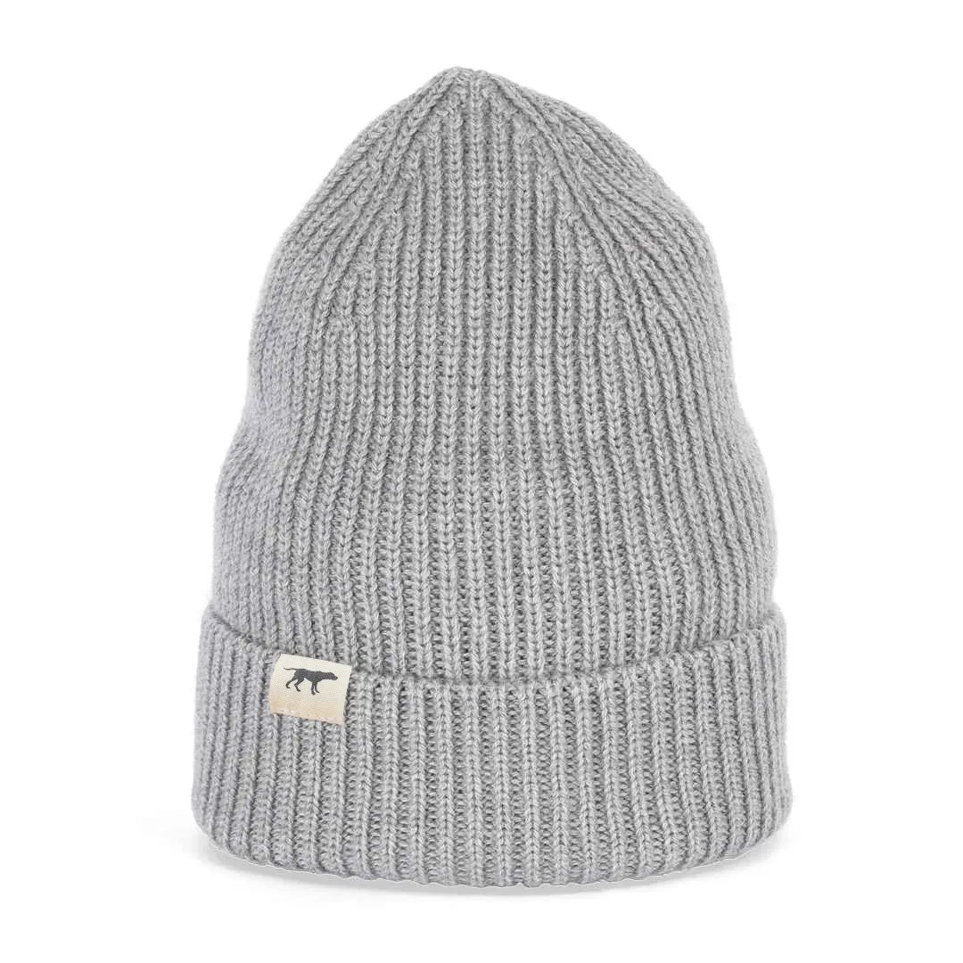 Black Hound Merino Wool Beanie