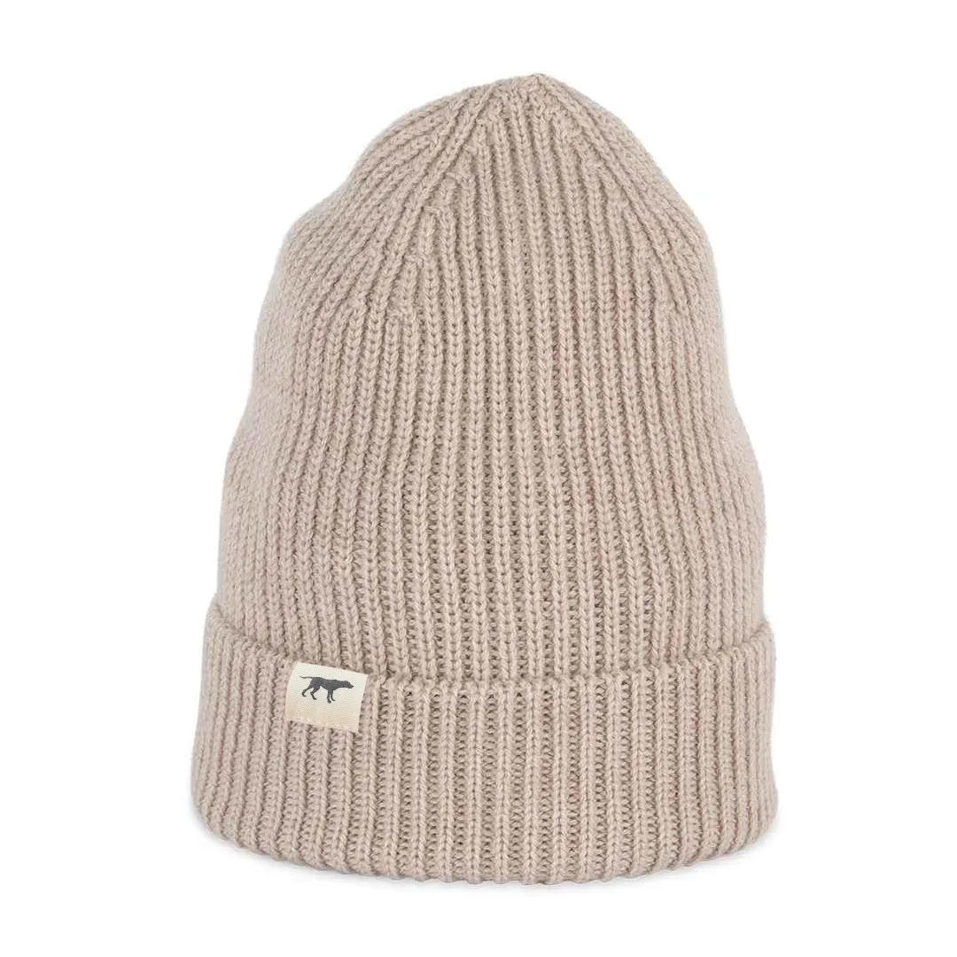Black Hound Merino Wool Beanie