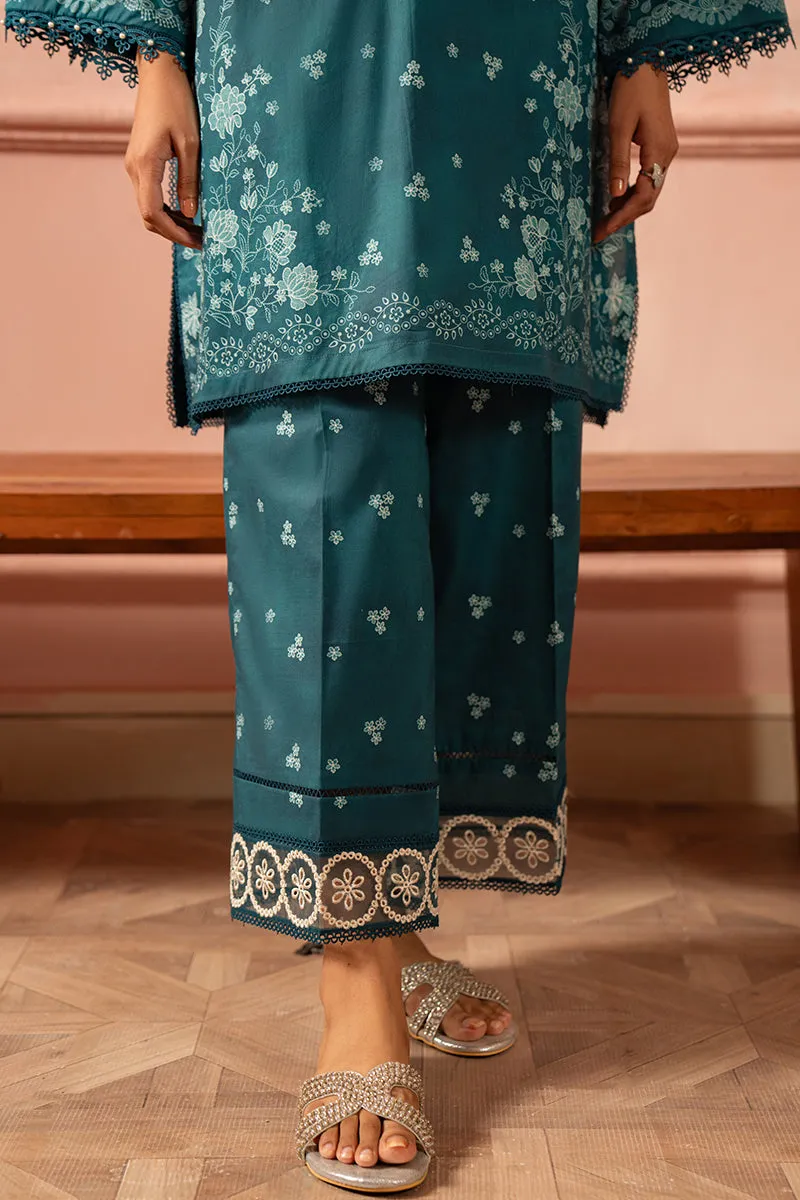 Cross Stitch Seher Cambric – Garden Charm-2 Piece Printed Suit