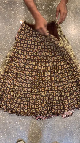 Earthy/fall printed mix skirts(RX-846)