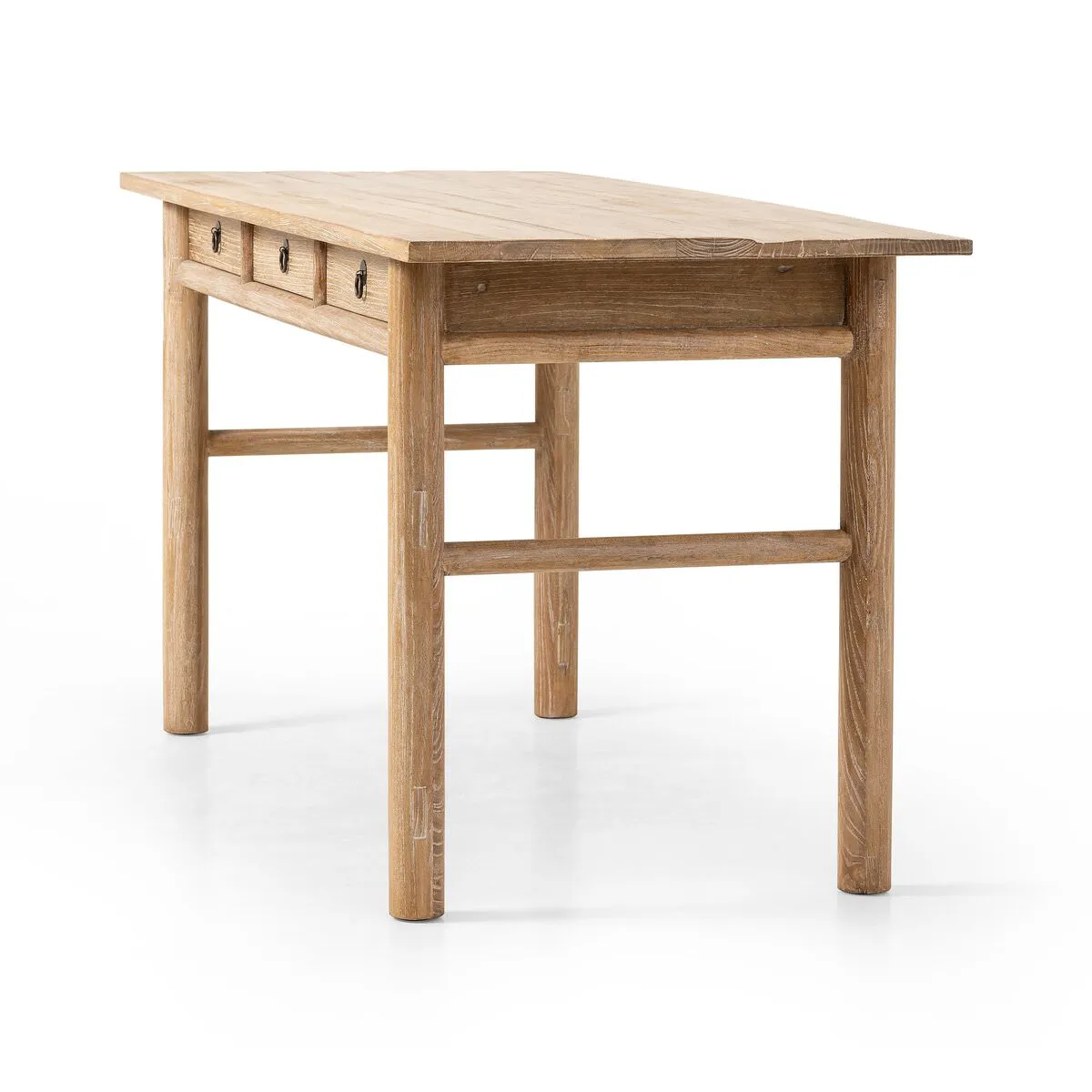 Four Hands Griffith Desk in Whitewash