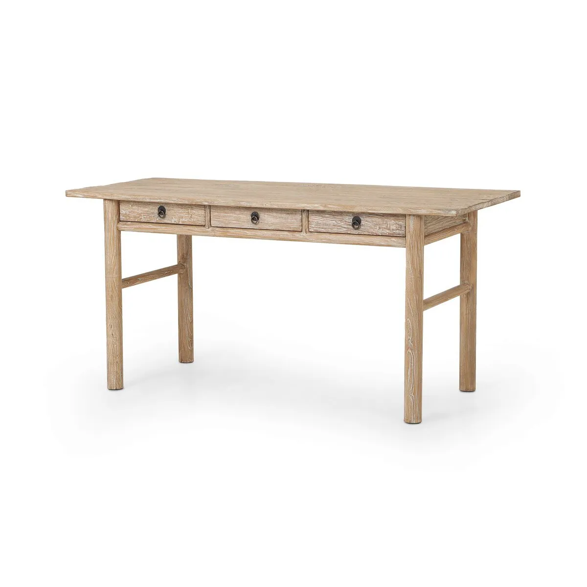 Four Hands Griffith Desk in Whitewash