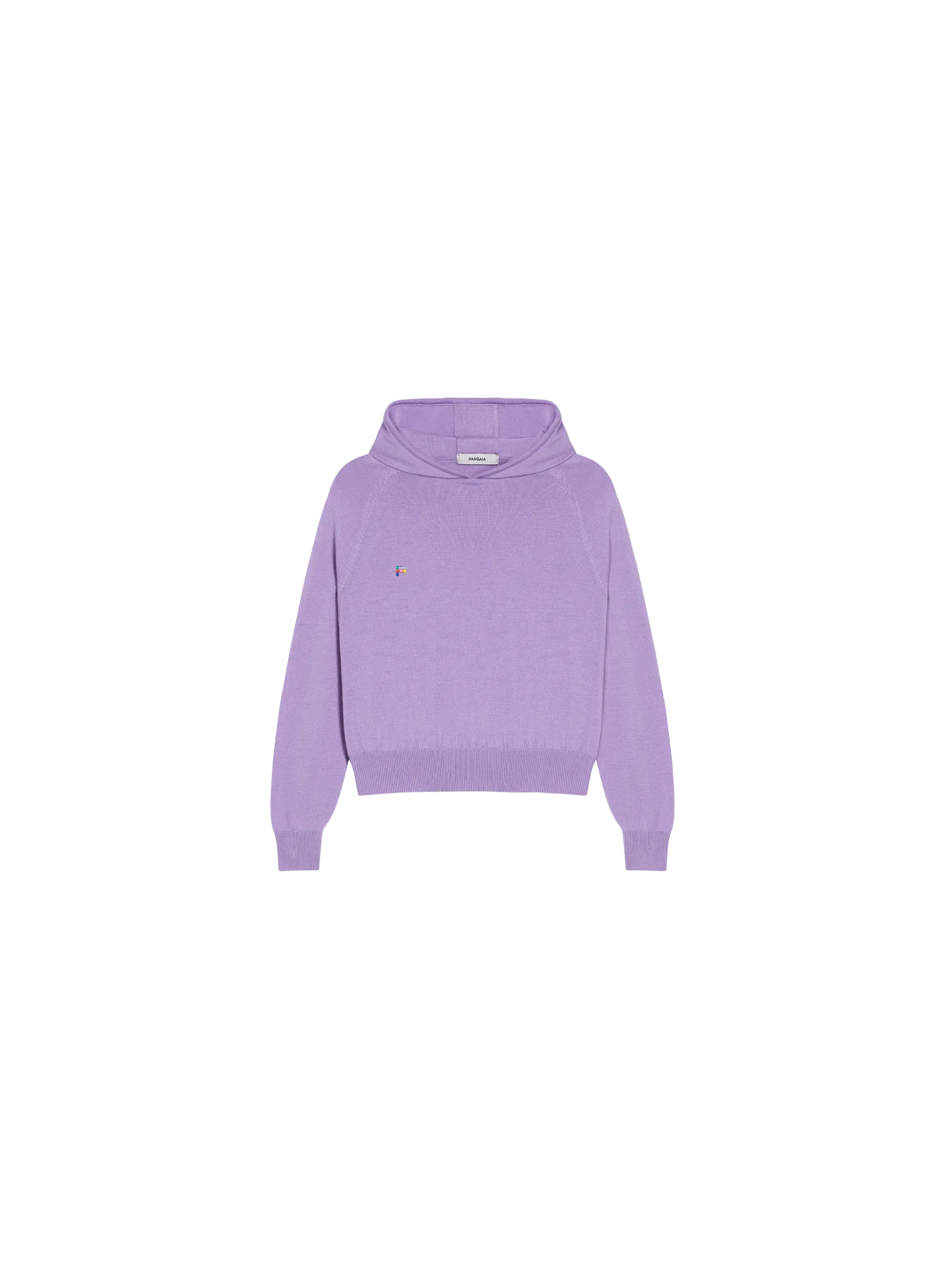 Kids Merino Wool Hoodie—orchid purple