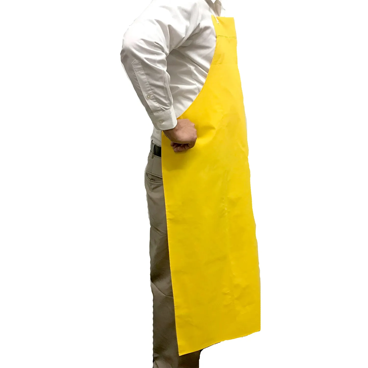 Reusable PVC Polyester Dishwashing Apron, Waterproof & Oil Resistant