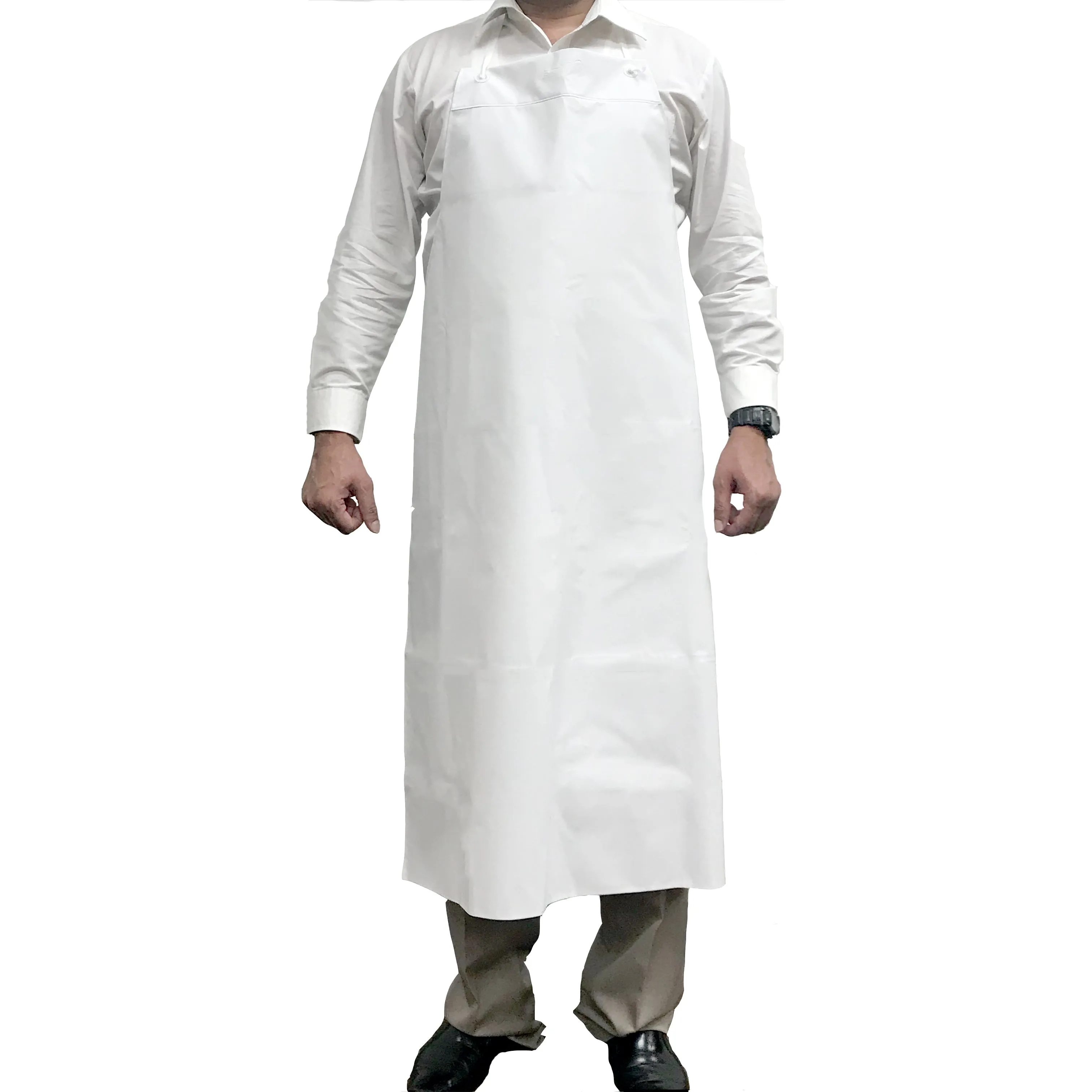 Reusable PVC Polyester Dishwashing Apron, Waterproof & Oil Resistant