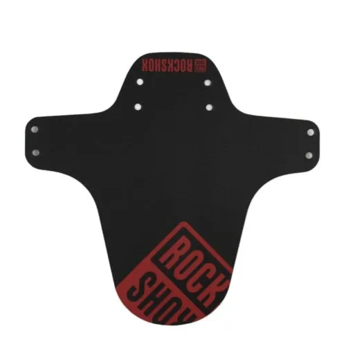 Rock Shox Mountain Bike Fender (Black/Boxxer Red)