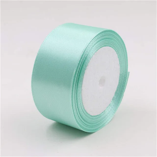 silk satin ribbon 40mm 22 Meters wedding party festive event decoration crafts gifts wrapping apparel sewing fabric supplies
