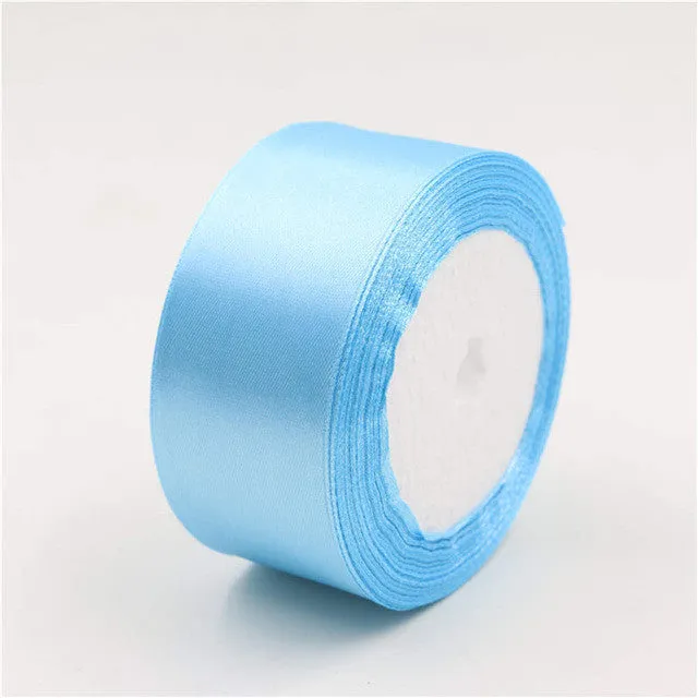 silk satin ribbon 40mm 22 Meters wedding party festive event decoration crafts gifts wrapping apparel sewing fabric supplies