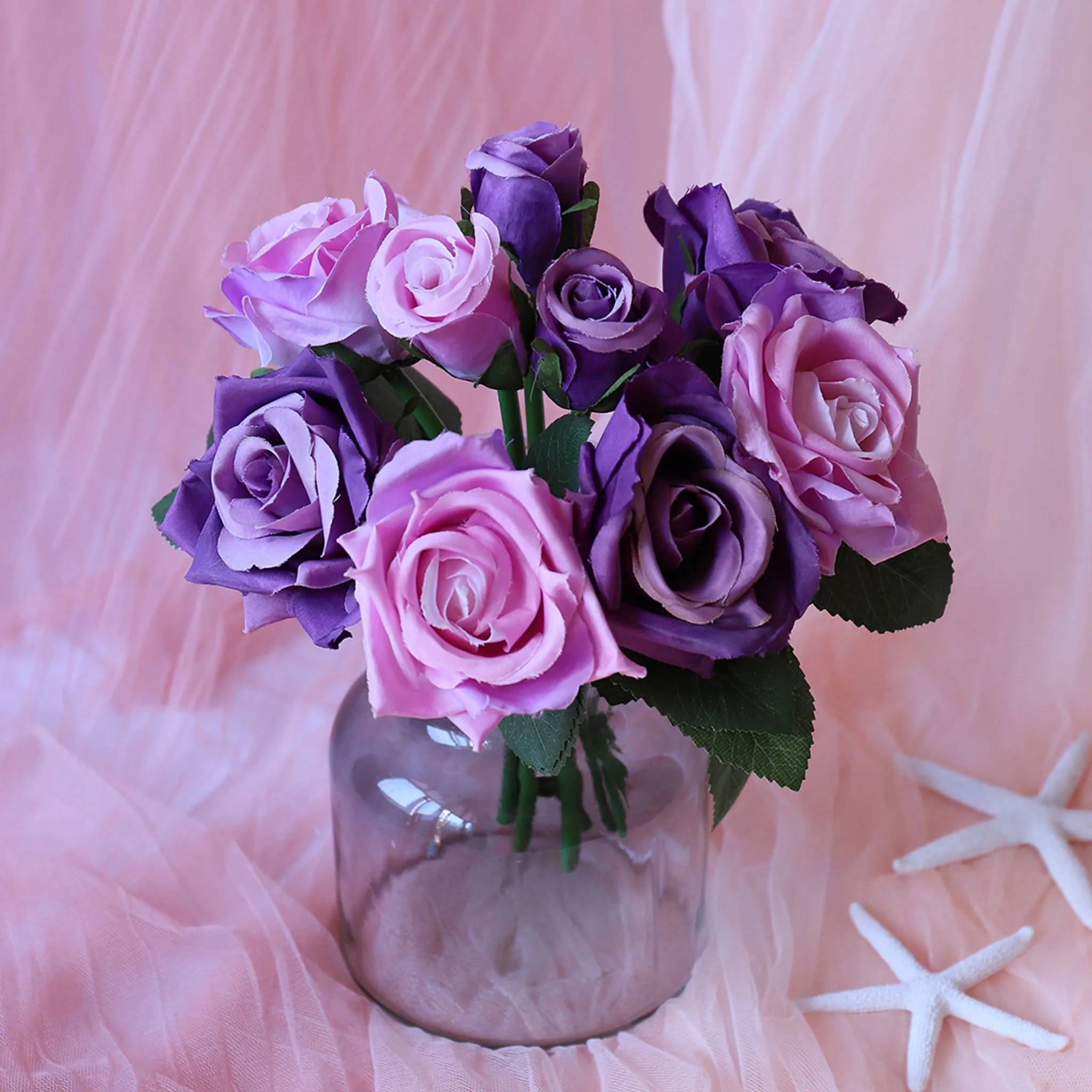 Small Artificial Flower Bouquet for Home Decor DIY Wedding Flowers