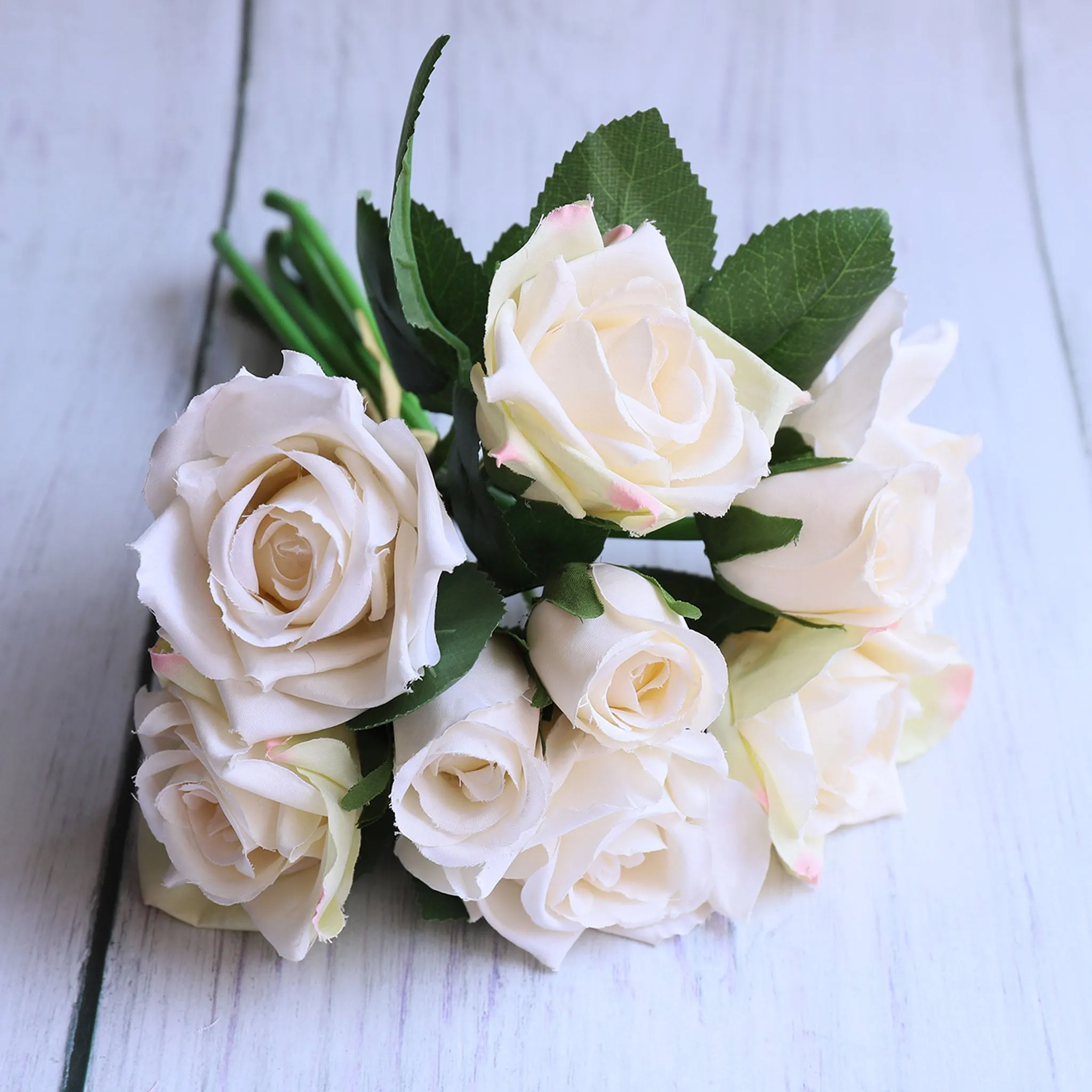 Small Artificial Flower Bouquet for Home Decor DIY Wedding Flowers