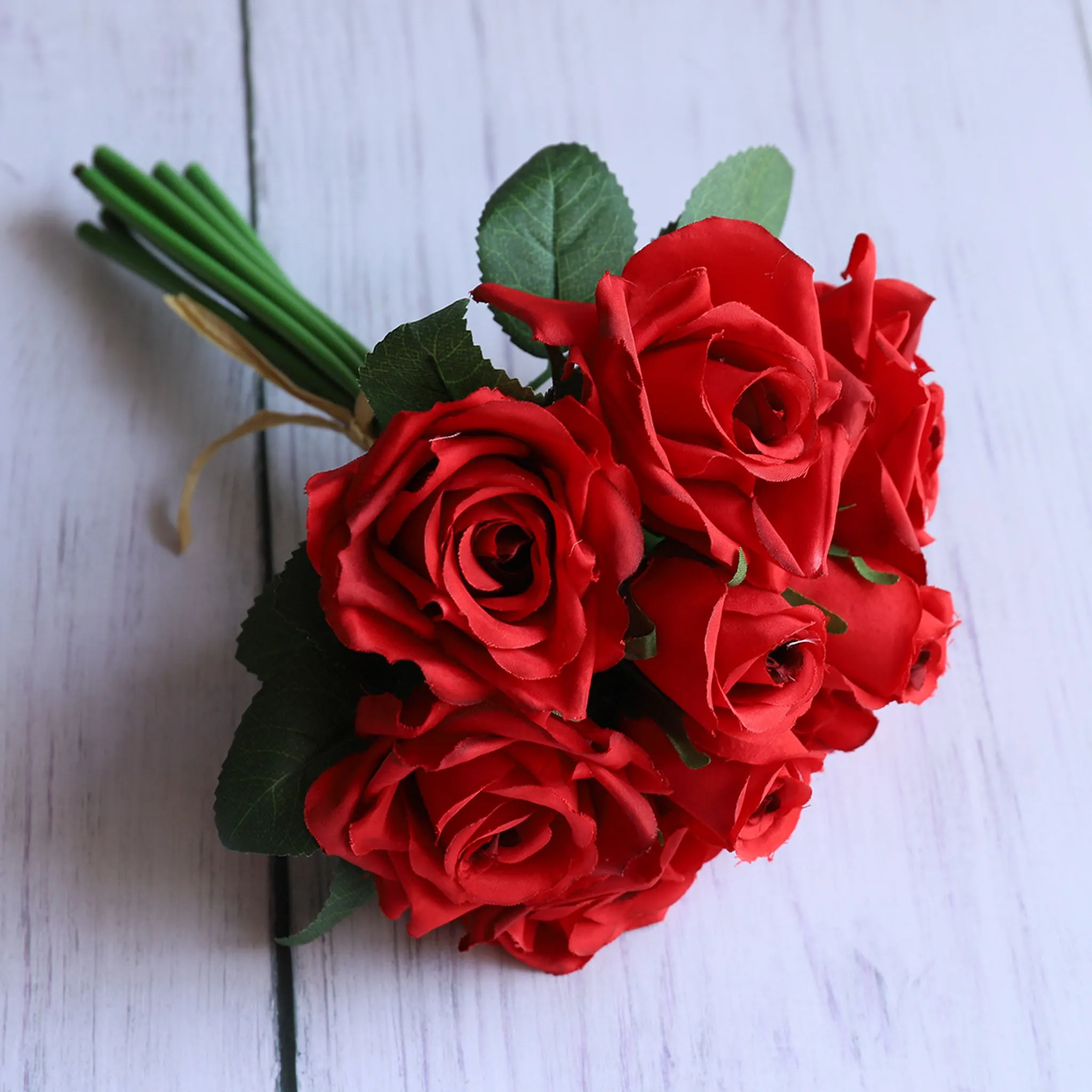 Small Artificial Flower Bouquet for Home Decor DIY Wedding Flowers
