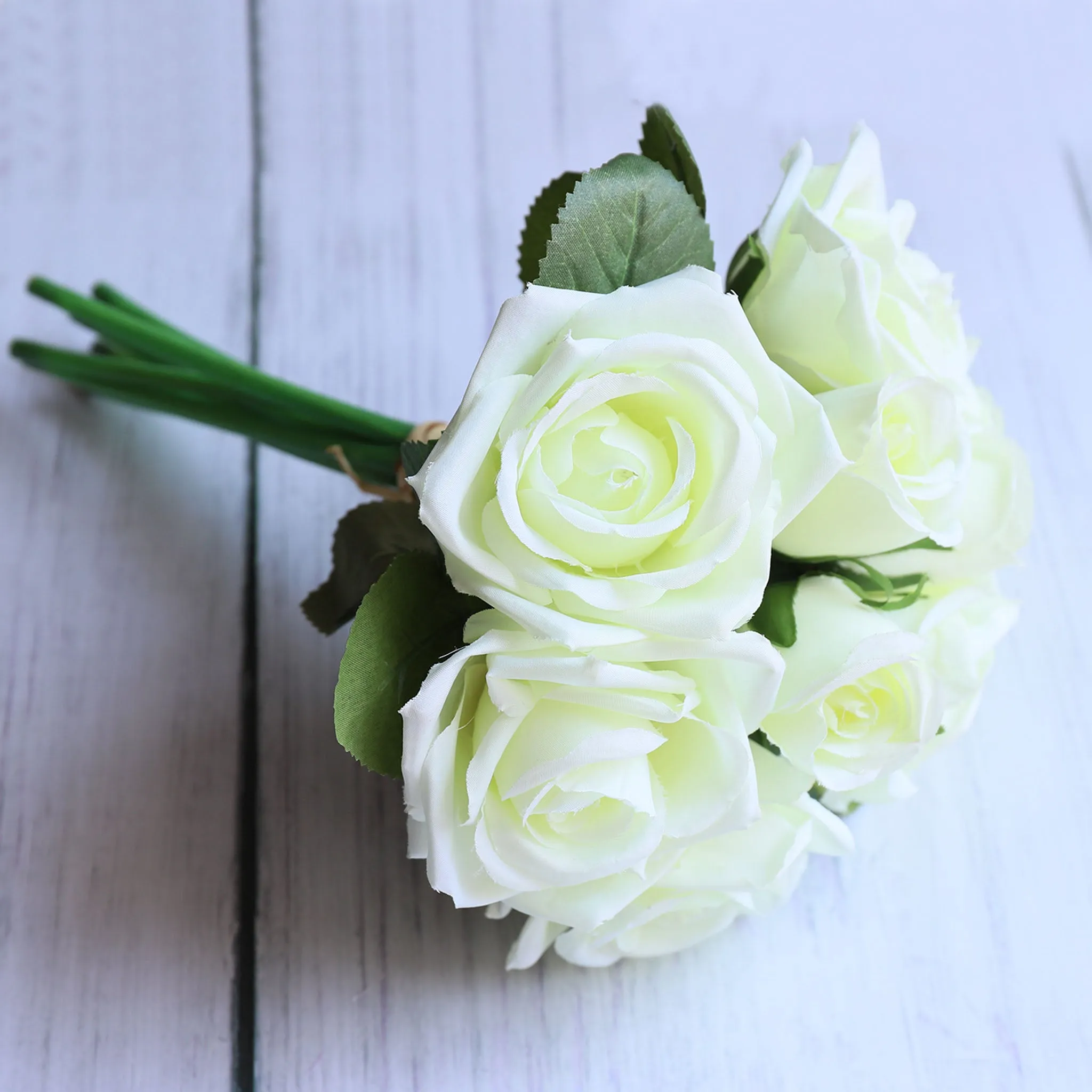 Small Artificial Flower Bouquet for Home Decor DIY Wedding Flowers