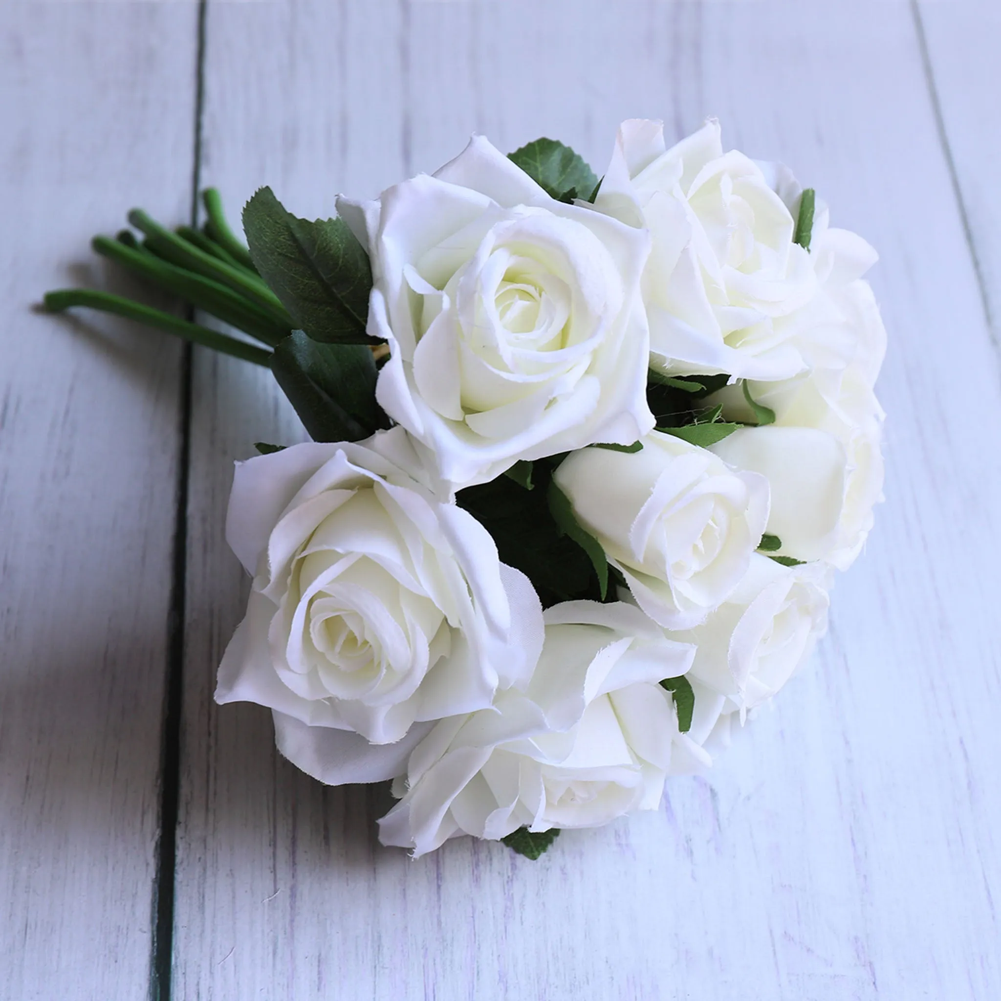 Small Artificial Flower Bouquet for Home Decor DIY Wedding Flowers
