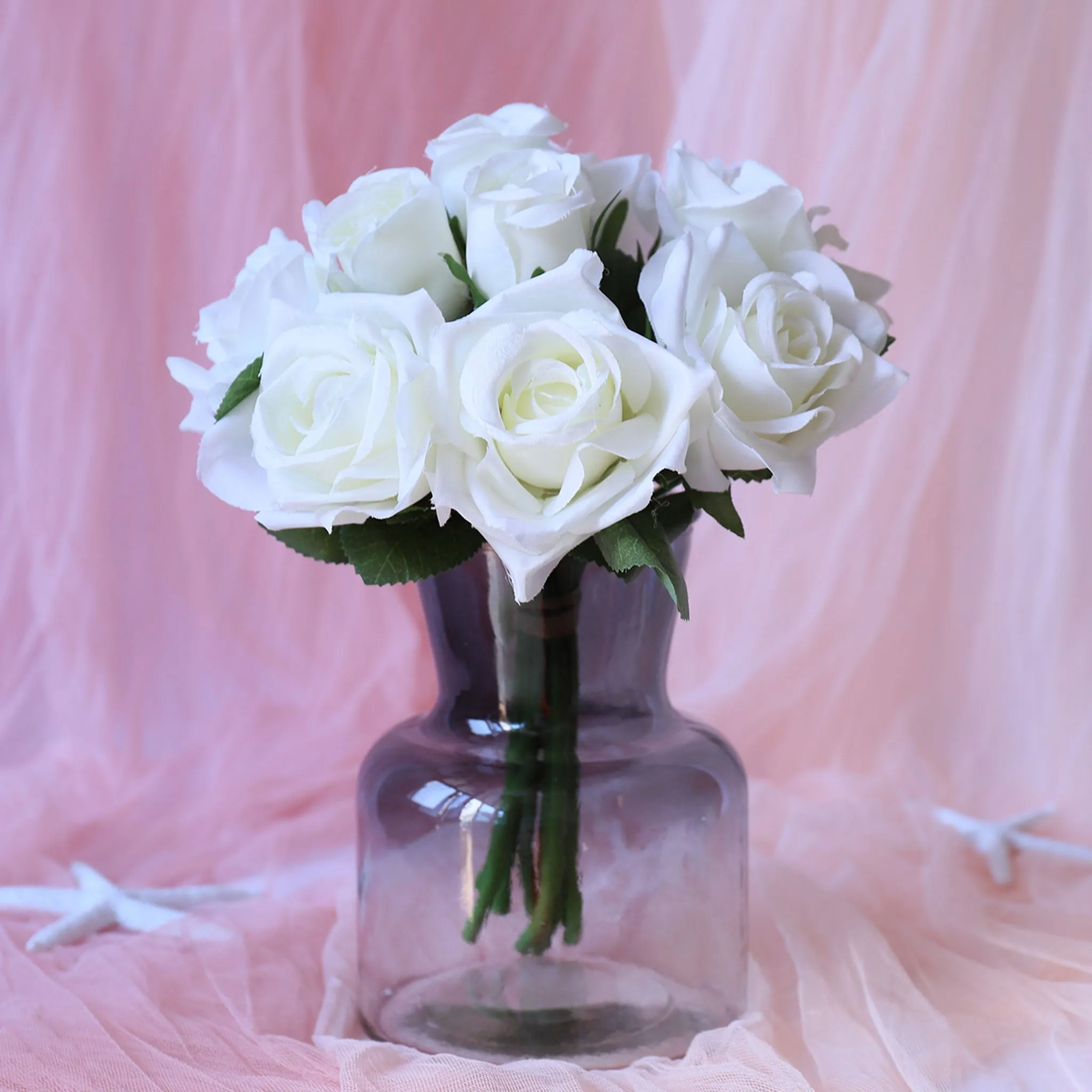 Small Artificial Flower Bouquet for Home Decor DIY Wedding Flowers