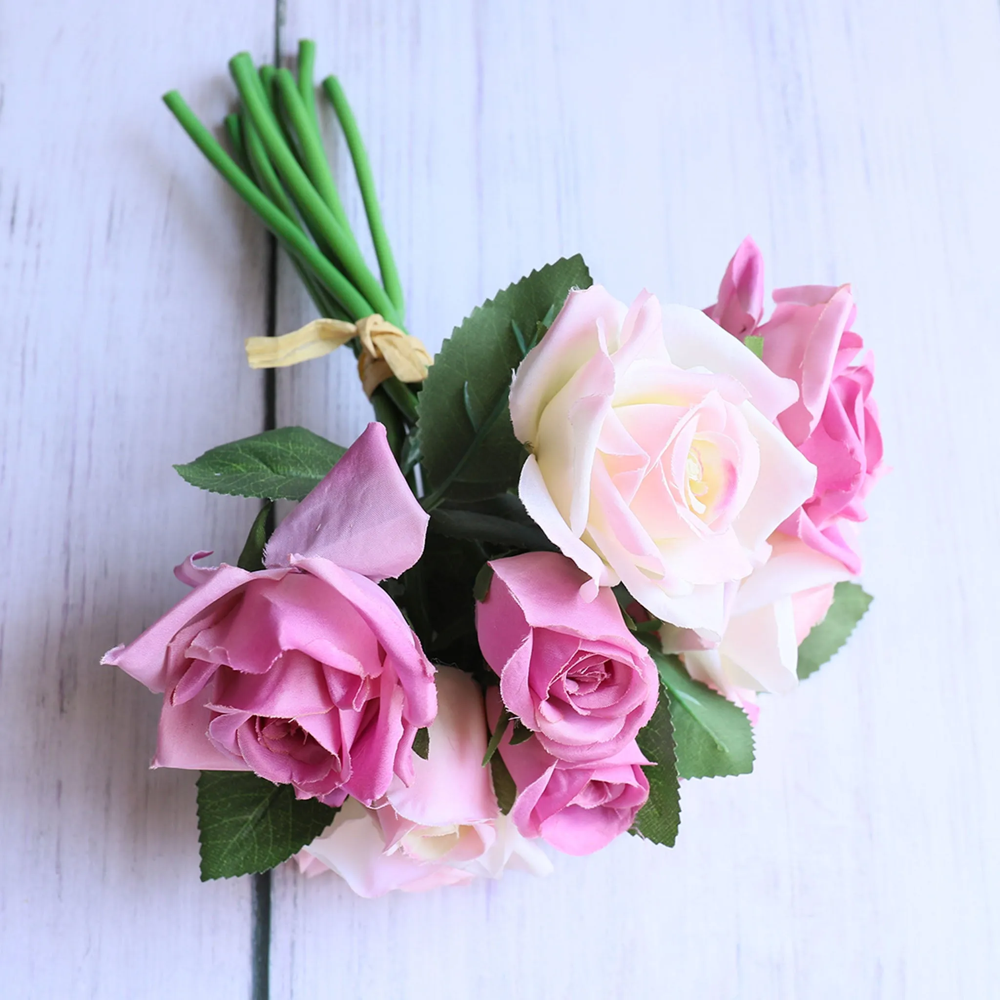 Small Artificial Flower Bouquet for Home Decor DIY Wedding Flowers