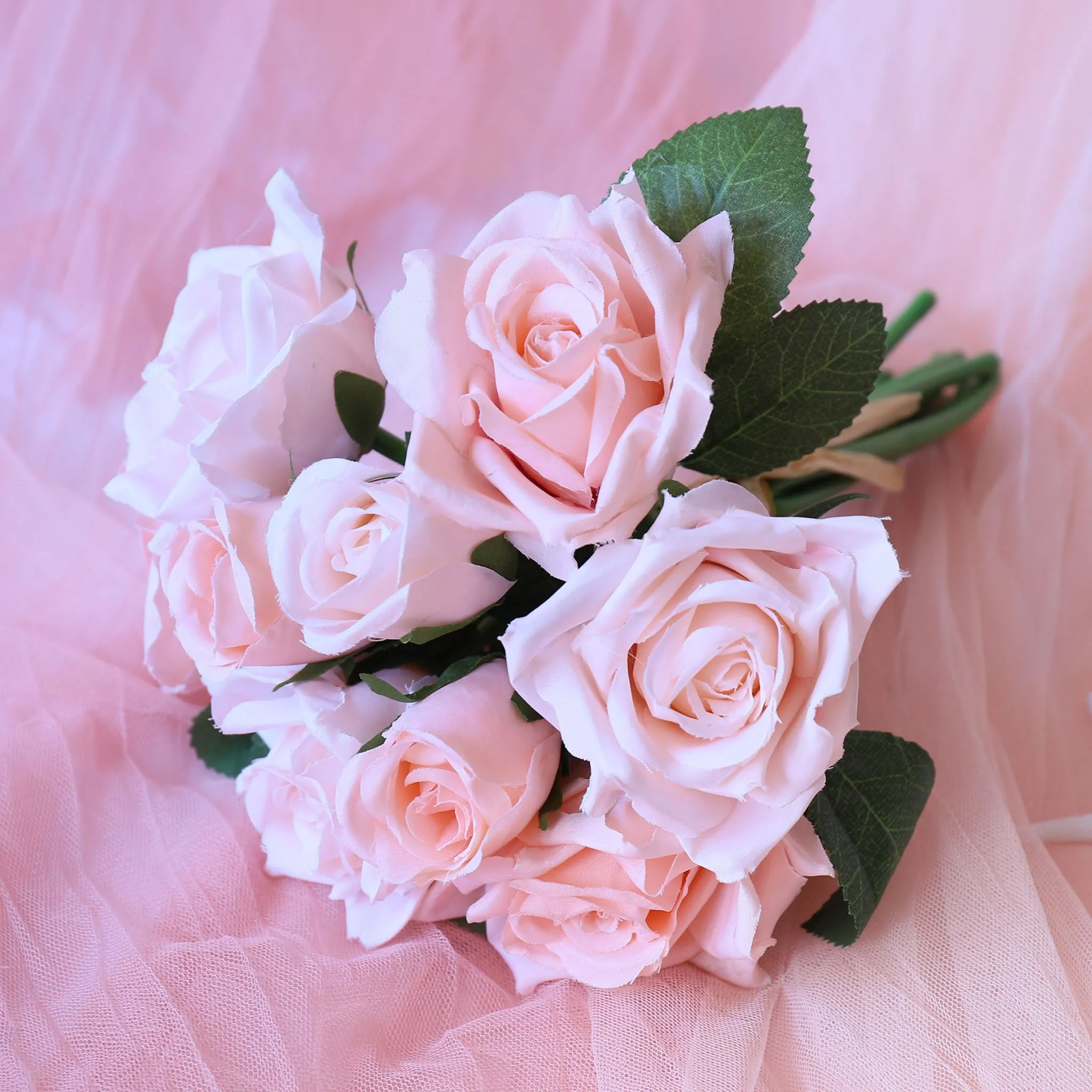 Small Artificial Flower Bouquet for Home Decor DIY Wedding Flowers