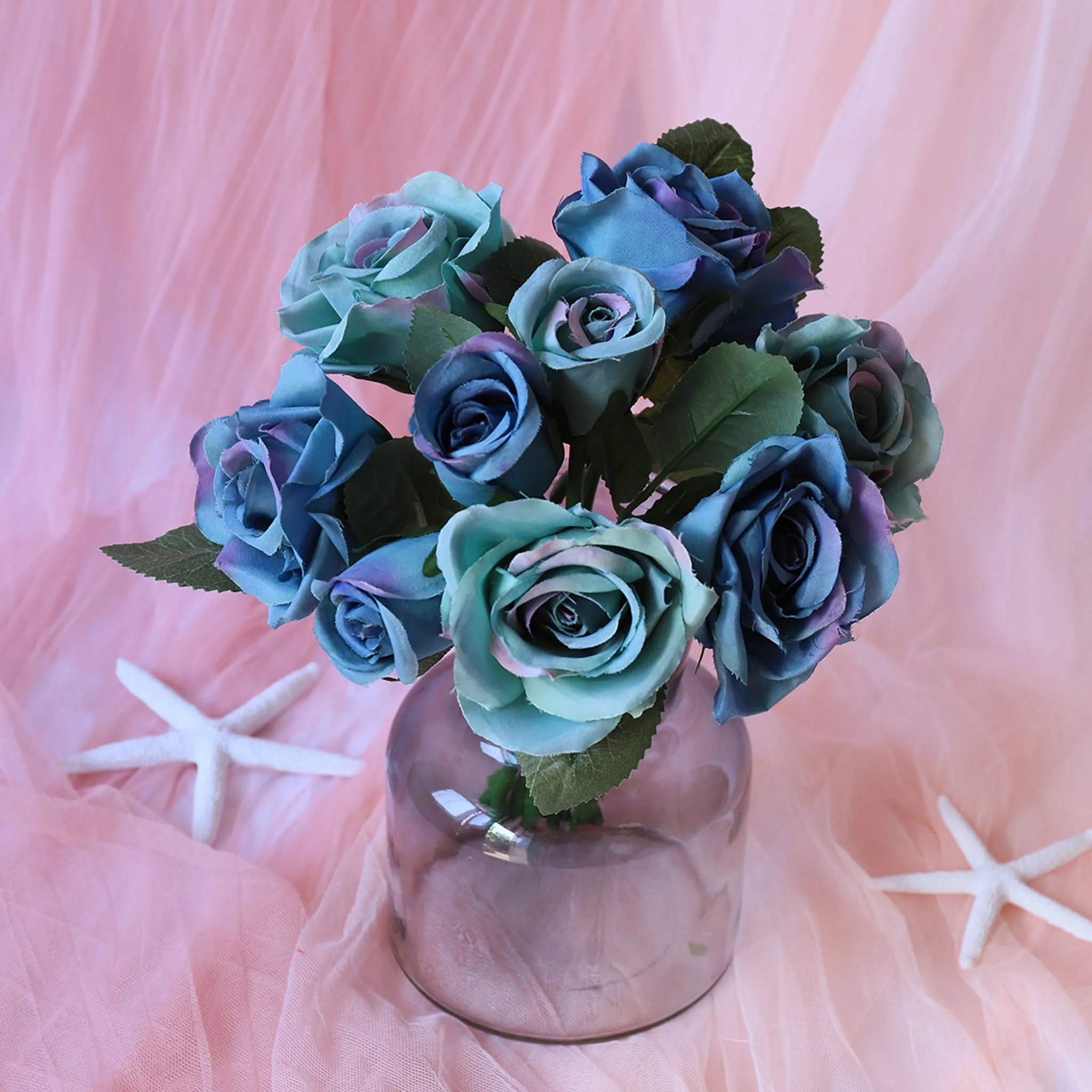 Small Artificial Flower Bouquet for Home Decor DIY Wedding Flowers