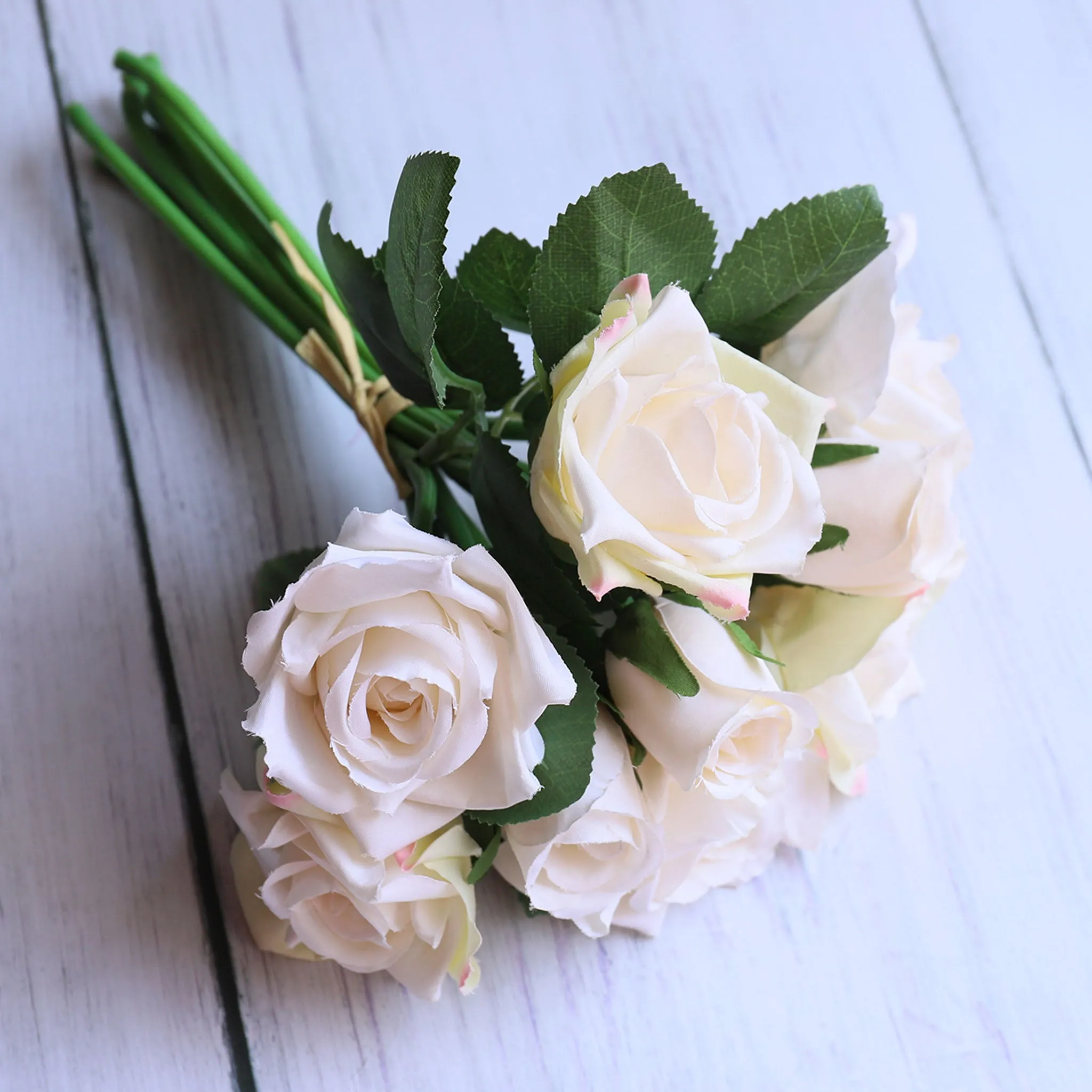 Small Artificial Flower Bouquet for Home Decor DIY Wedding Flowers