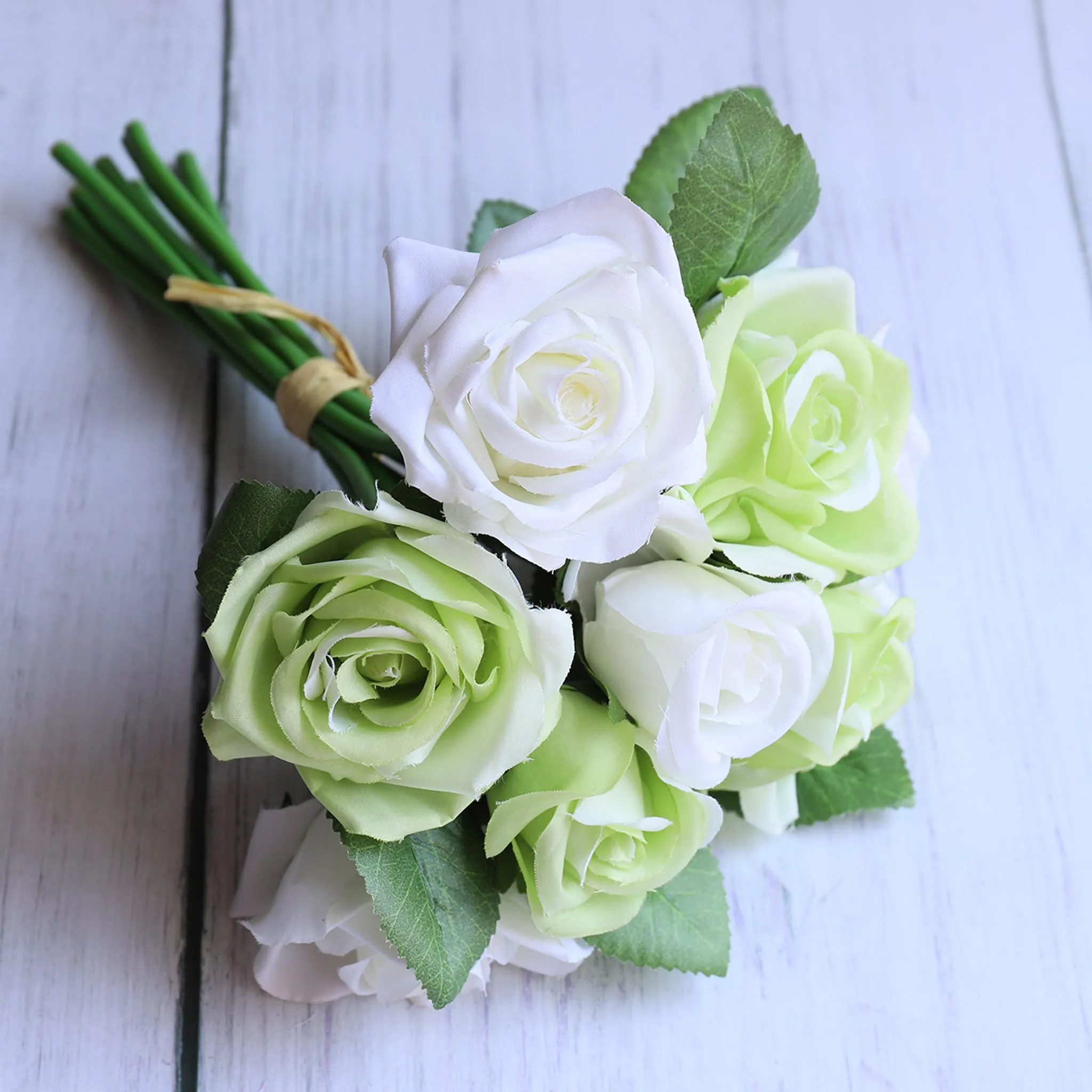 Small Artificial Flower Bouquet for Home Decor DIY Wedding Flowers