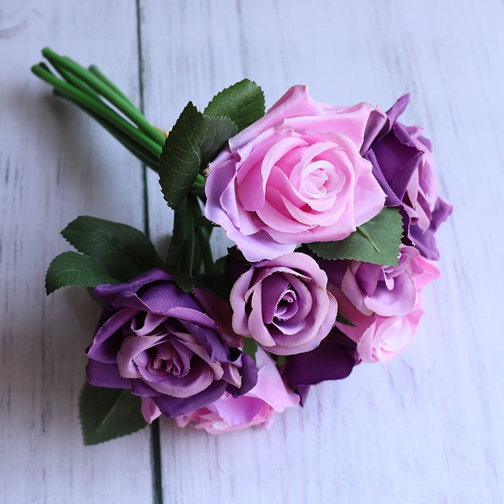 Small Artificial Flower Bouquet for Home Decor DIY Wedding Flowers