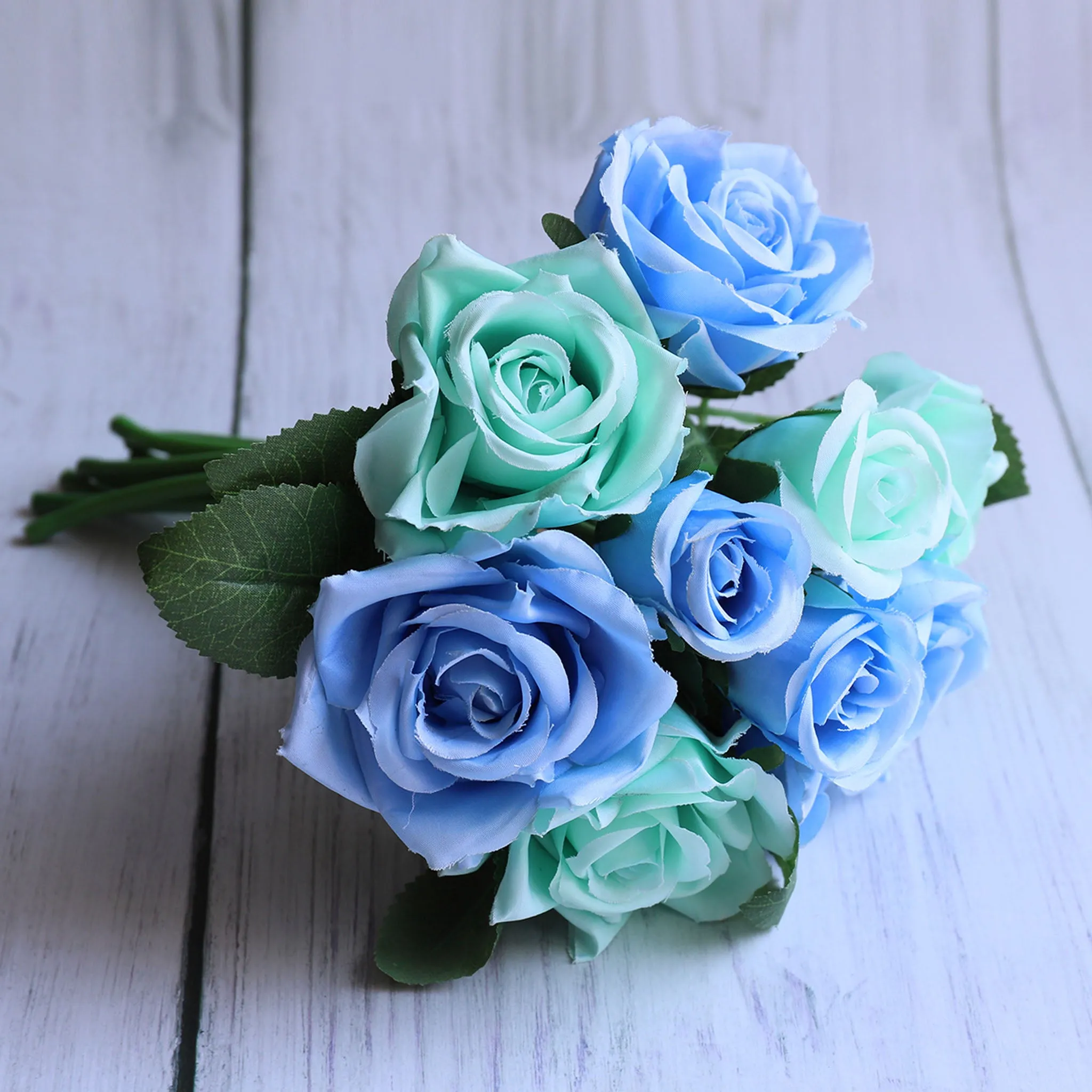 Small Artificial Flower Bouquet for Home Decor DIY Wedding Flowers
