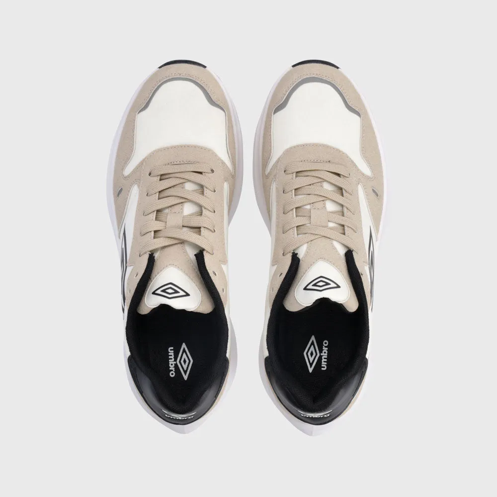 Umbro Mens Ancoats Evolve Sneaker Beige/brown/black _ 183497 _ Beige
