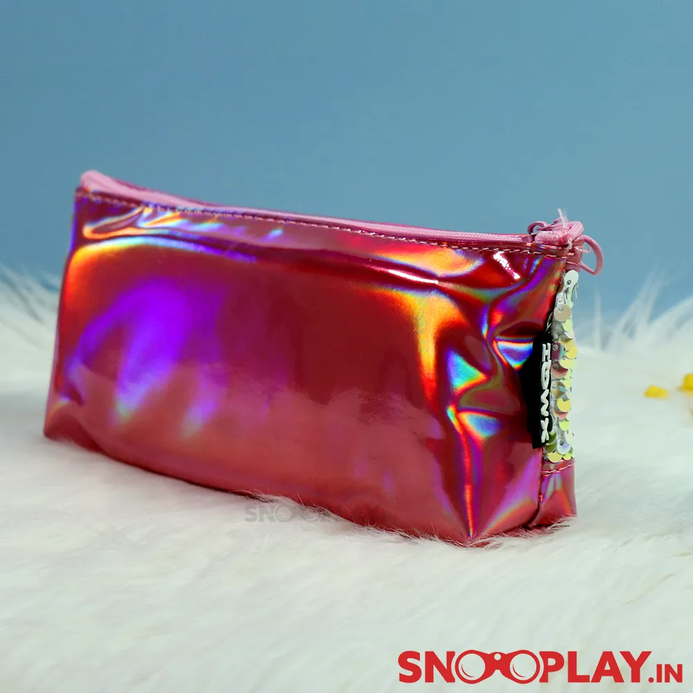 Unicorn Glitter Pencil Pouch - Assorted Colours